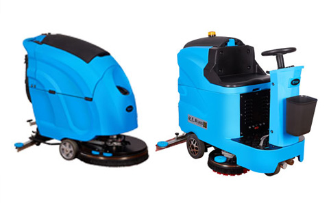 手推式洗地机跟驾驶式洗地机的主要区别