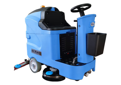 金年会app在线W700小型驾驶式洗地机|物业保洁电动拖地机|洗地车